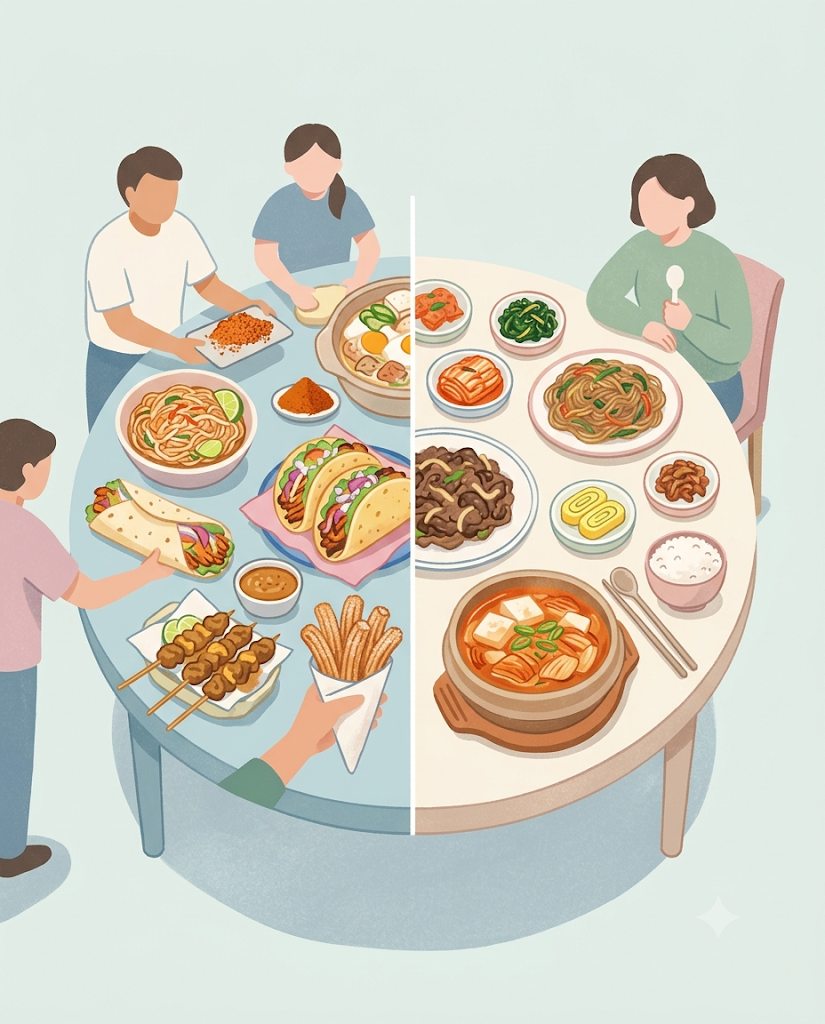 음식 밸런스 게임